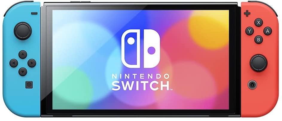 Amazon.com: Nintendo Switch – OLED Model w/Neon Red & Neon Blue