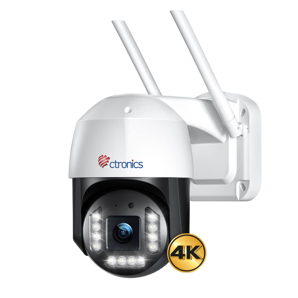 Amazon.co.jp: 【 4K・5GWi-Fi対応】Ctronics 防犯カメラ 屋外 800万
