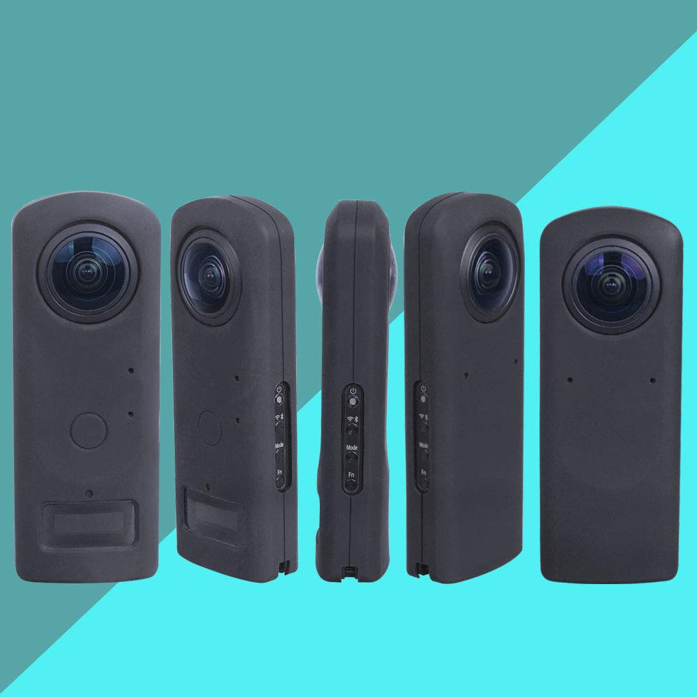 Amazon | TIUIHU ポータブルシリコンケース Ricoh Theta Z1 360度