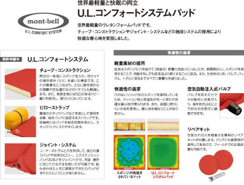 Amazon | モンベル(mont-bell) マット U.L.コンフォートシステム