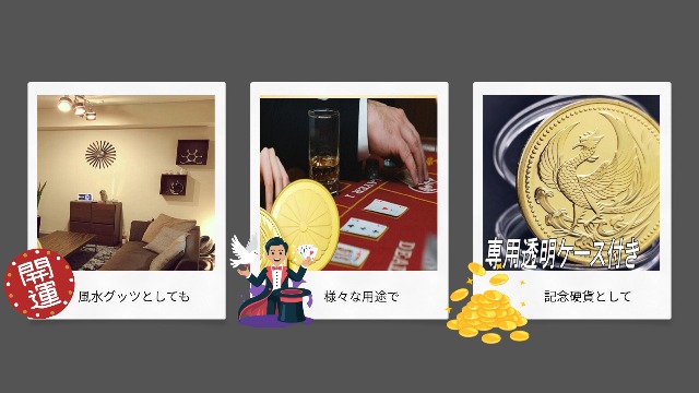 Amazon.co.jp: Gavit 日本銀貨 レプリカ 鳳凰 菊花紋章 コレクション