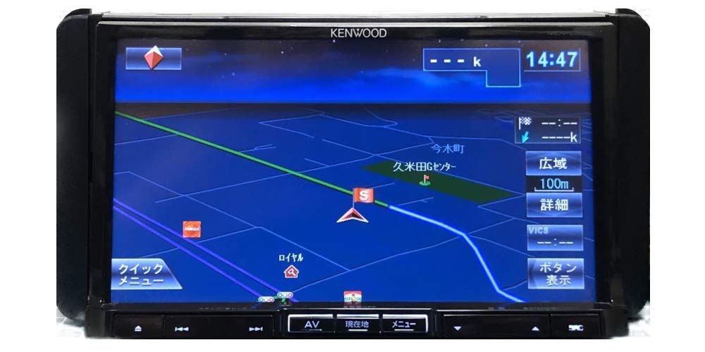 Amazon | KENWOOD彩速ナビ MDV-L500 | オーディオ一体型ナビ | 車＆バイク