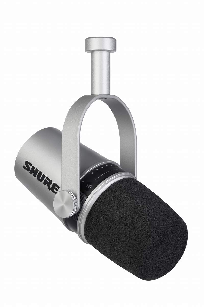 Amazon | SHURE シュア MV7 ポッドキャストマイクロホン MV7-S-J