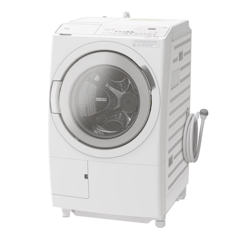 Amazon | 日立 ドラム式洗濯乾燥機 洗濯12kg 乾燥6kg ホワイト ビッグ