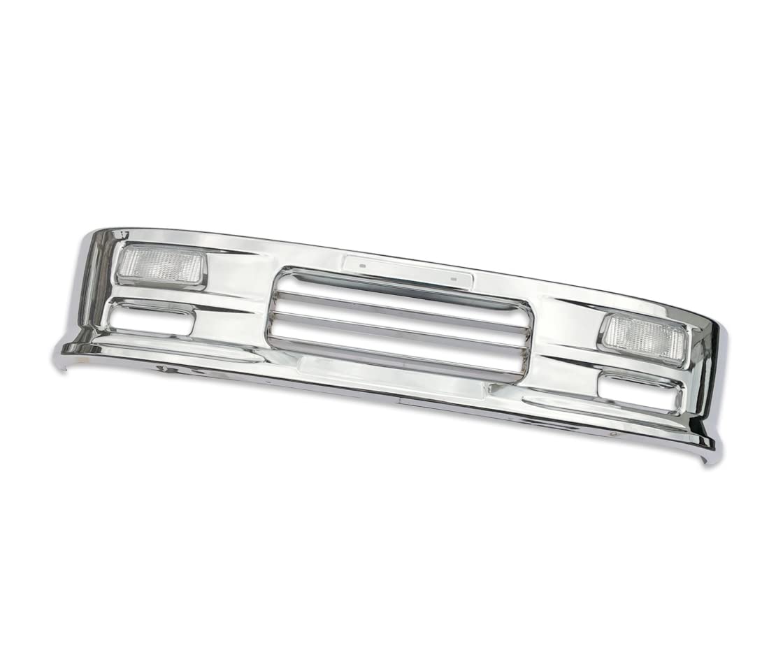 Amazon | JAトラック フロントバンパー 2t 標準 メッキ W1685mm