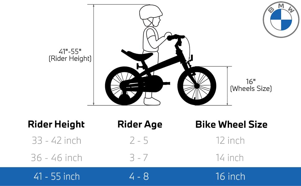 Amazon | RASTAR (ラスター) BMW 16インチ キッズバイク 補助輪付き 4