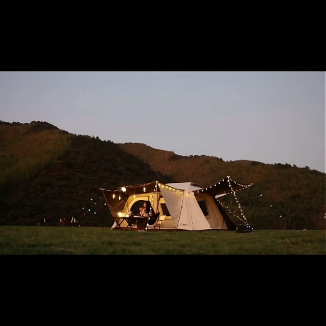 Amazon.co.jp: Kanggogo ワンタッチ テント ロッジテント 4-8人用 大型