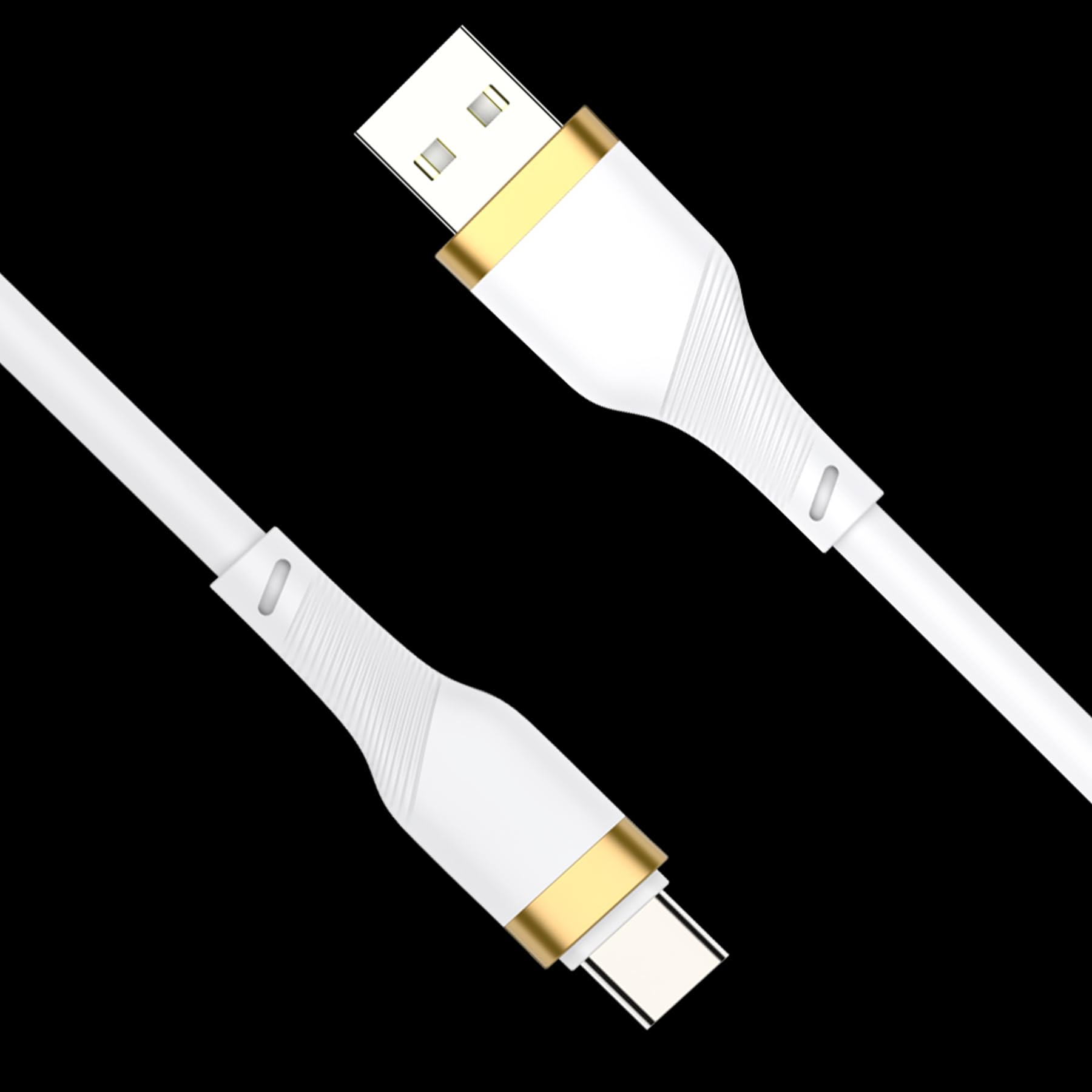 Amazon.co.jp: USB Type C 充電ケーブル フレックス シリコン 交換用