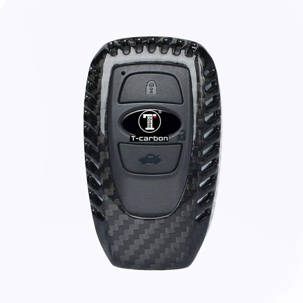 Amazon | タイムセール スバル車専用 カーボン製キーカバー リアル