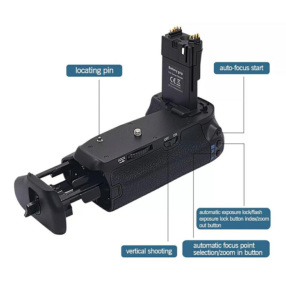 Amazon | WELLSKY BG-E14 マルチパワー バッテリー グリップ 純正 互換