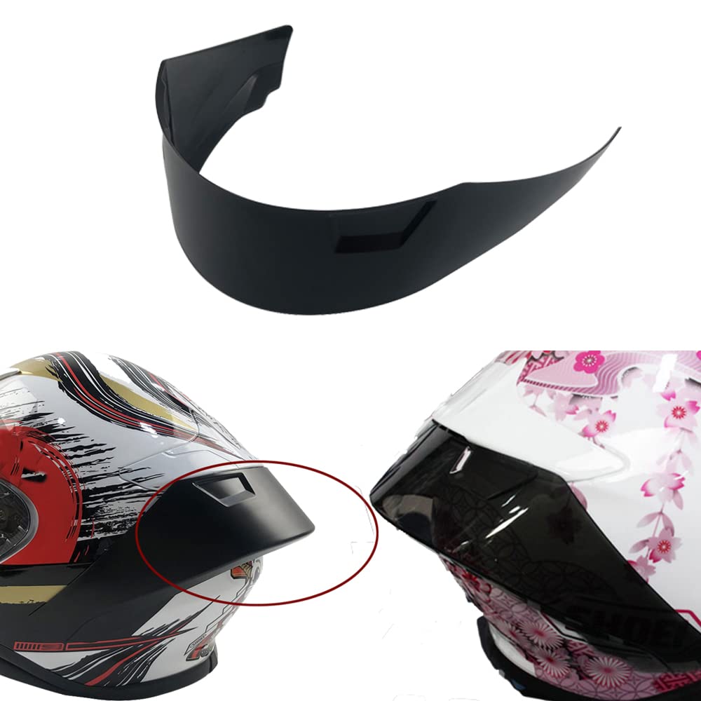 Amazon | ミラーシールド For SHOEI Z8 レーシング スポイラ Z8 (Black
