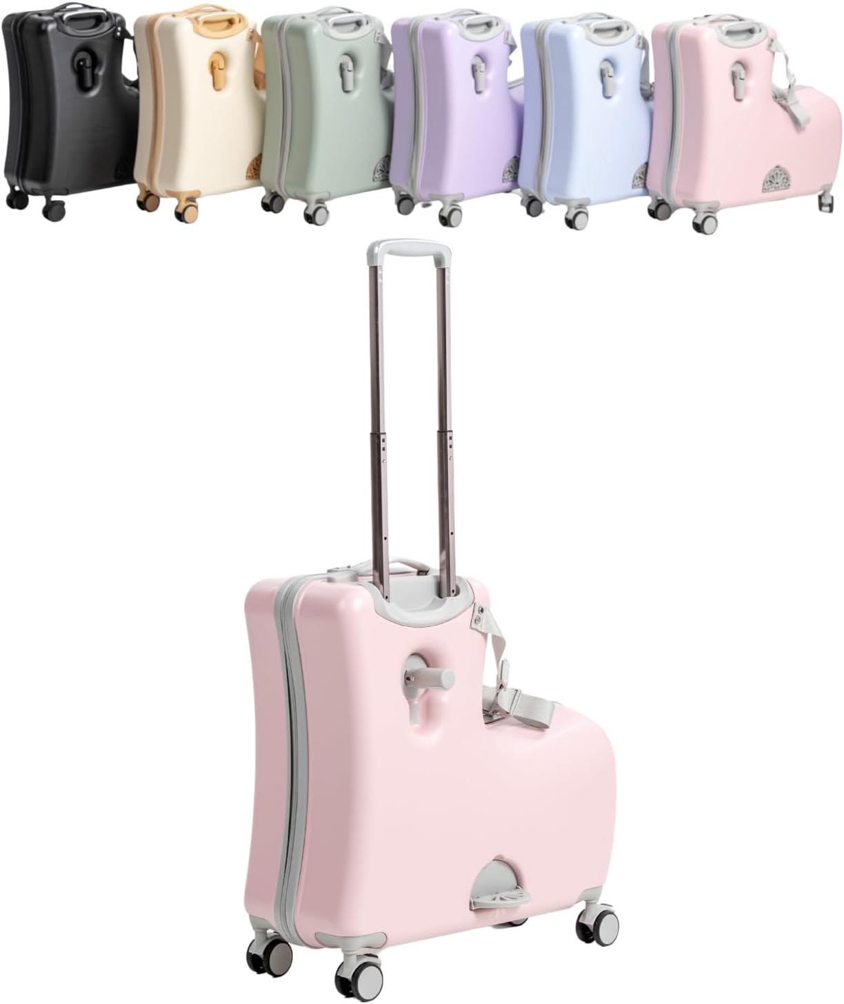 Amazon | キッズトラベル 子供が乗れるキャリーケース 子供スーツ