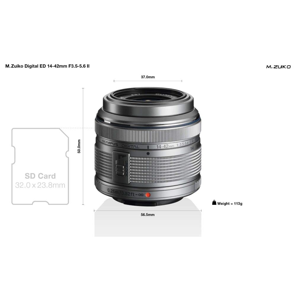 Amazon.co.jp: OLYMPUS 標準ズームレンズ M.ZUIKO DIGITAL 14-42mm F3