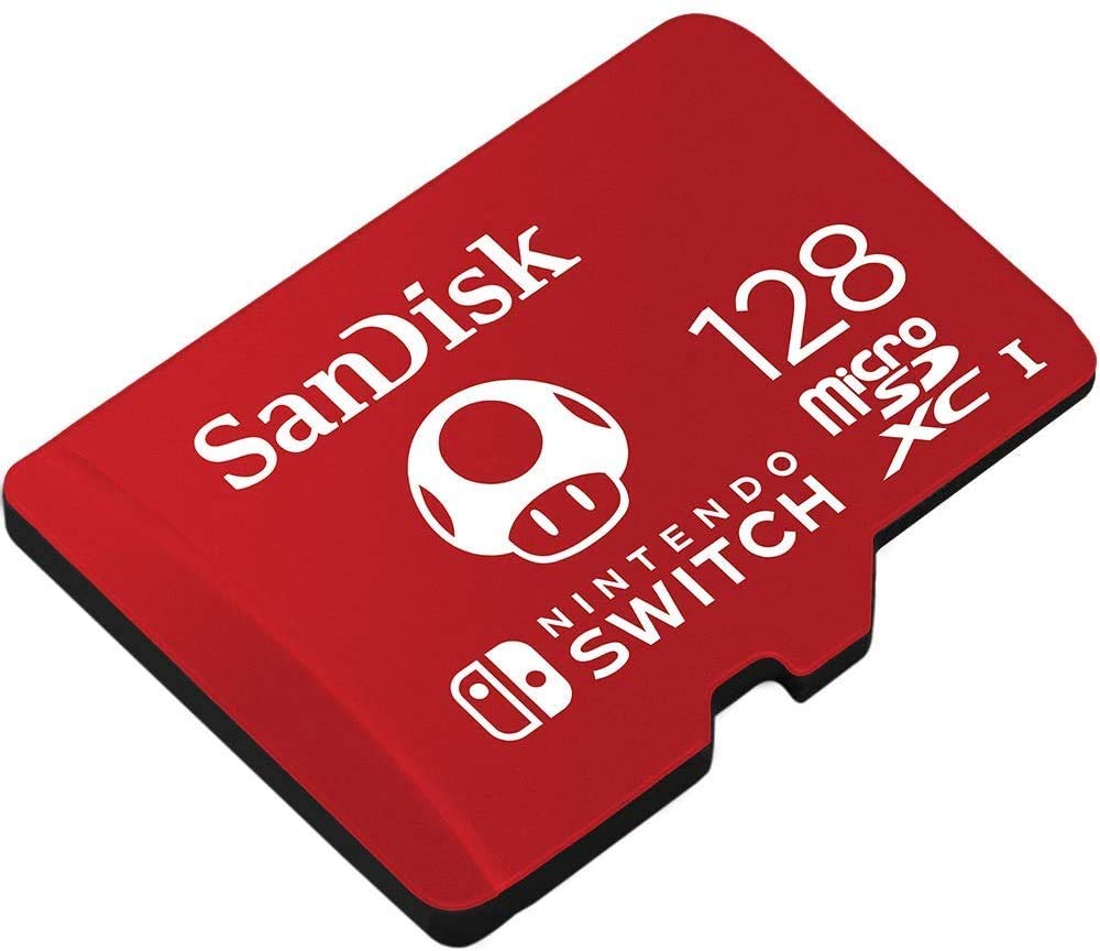 Amazon | SanDisk 128GB Nintendo Switch Micro SD Card/Switch Lite