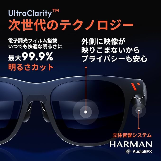 Amazon | 【お得セット】VITURE Pro XR グラス ブラック&正規品 VITURE