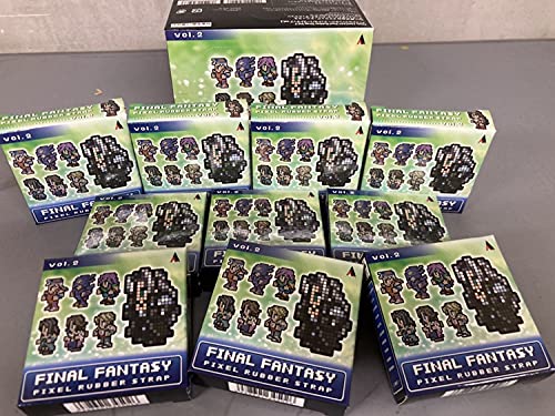 Amazon.co.jp: ファイナルファンタジー ドットラバーストラップ vol