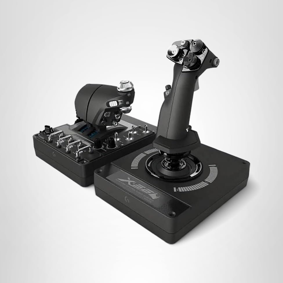 Amazon.com: Logitech G X56 H.O.T.A.S Throttle and Joystick Flight