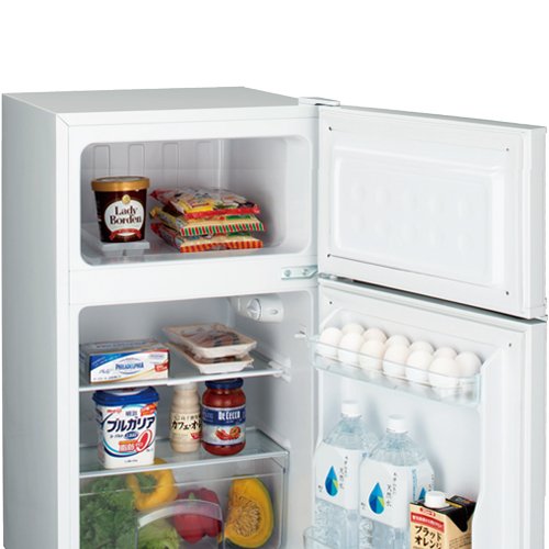 Amazon.co.jp: ハイアール 85L 2ドア冷蔵庫（直冷式）ホワイト【右開き