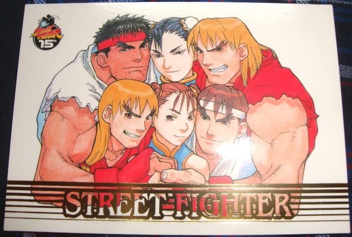 超希少 ストリートファイター カード シール 3D 春麗 ケン リュウ 超