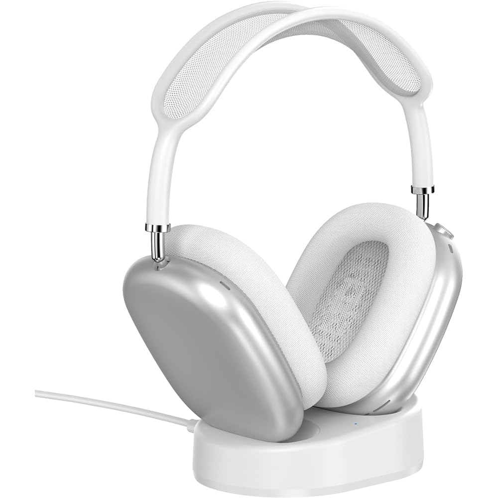 Amazon.co.jp: ROUNKIN AirPods Max 専用 充電スタンド (ホワイト