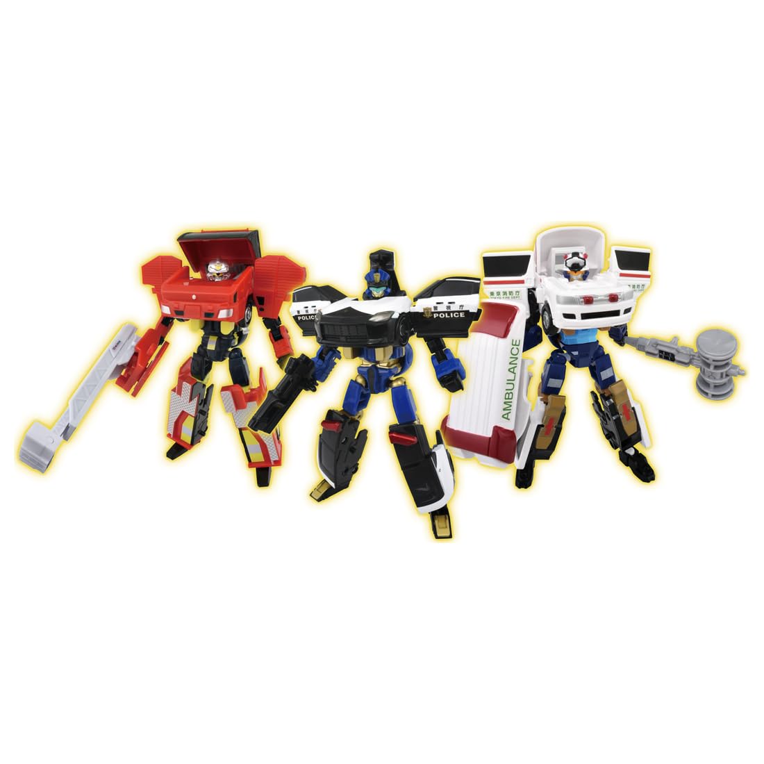 Amazon | タカラトミー トミカ ジョブレイバー 警察消防救急DX