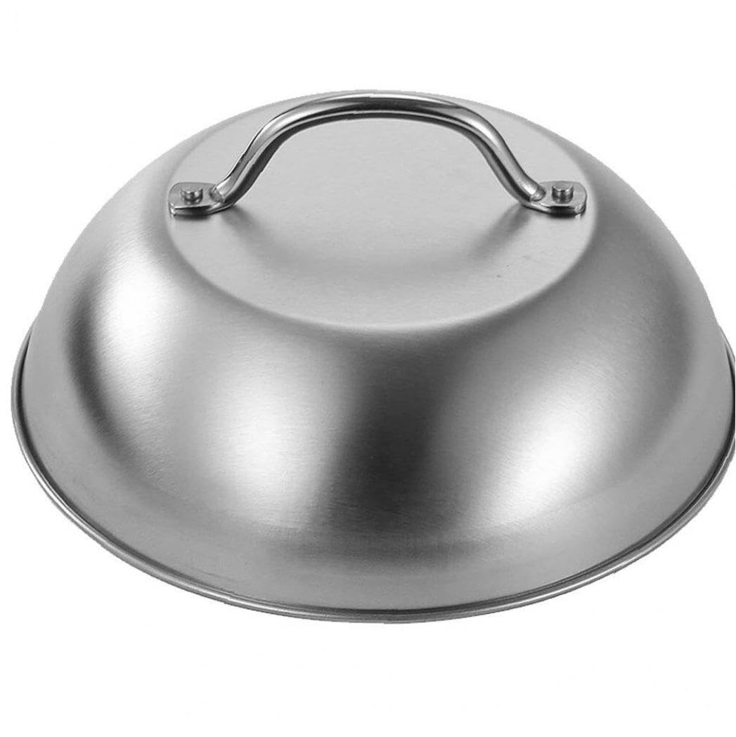 Amazon.co.jp: ステーキカバー ディッシュ蓋 鉄板焼き蓋 ステンレス