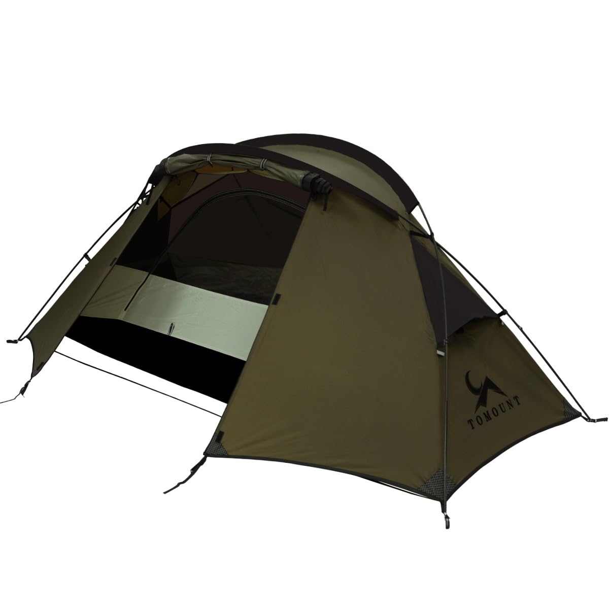 Amazon.co.jp: TOMOUNT ソロテント 超軽量 1人用 20Dナイロン バック