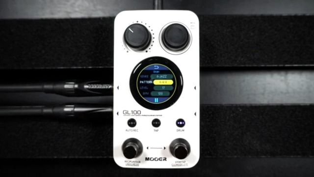 Amazon.com: MOOER GL100 Looper Pedal Drum Machine, 2 in 1 Drum