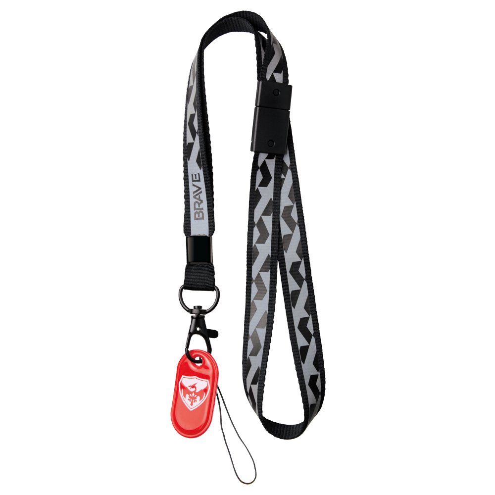 Amazon | ソニック ストラップ 安全反射付 ブレイブ ブラック SK-6410