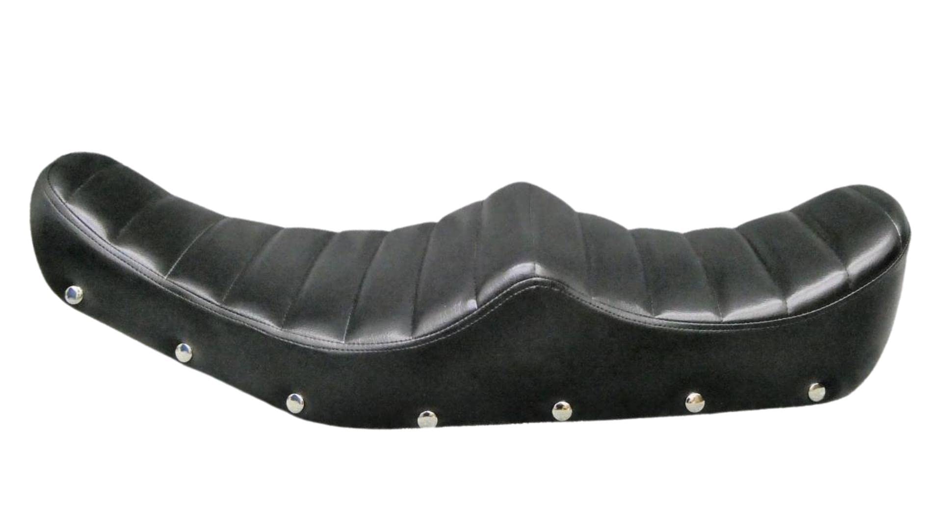 Amazon | W650 W400 鋲打ち 標準 黒皮 タックロールシート