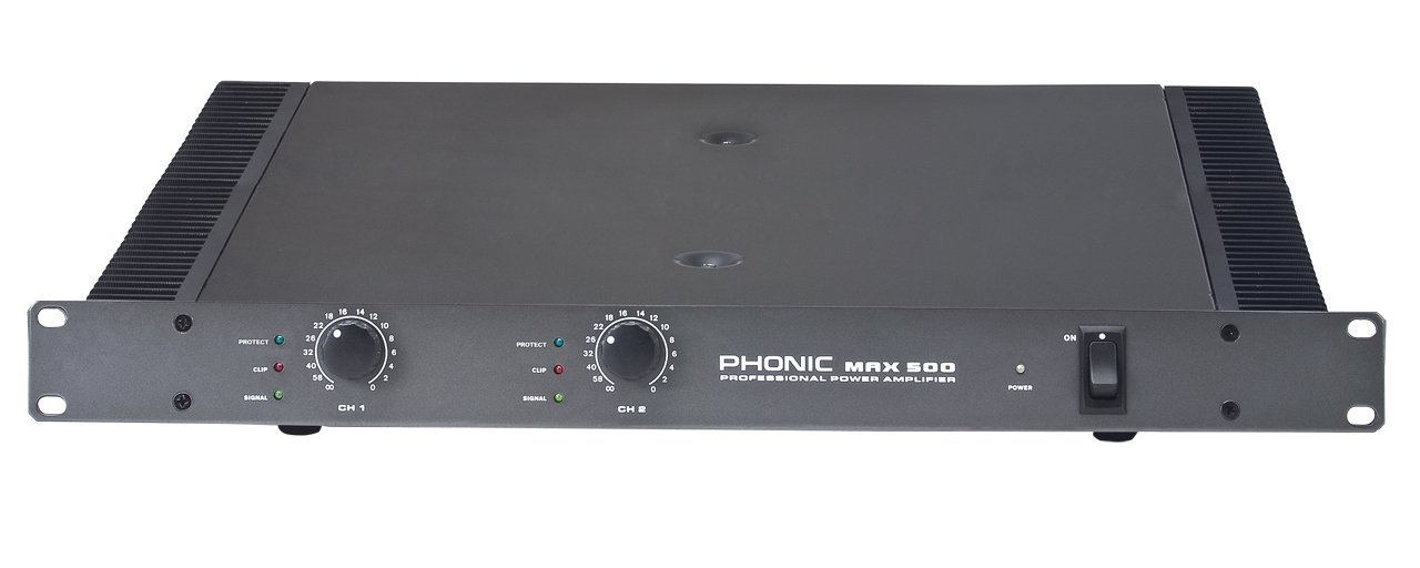 Amazon | PHONIC フォニック MAX500 / Power Amplifier (パワーアンプ