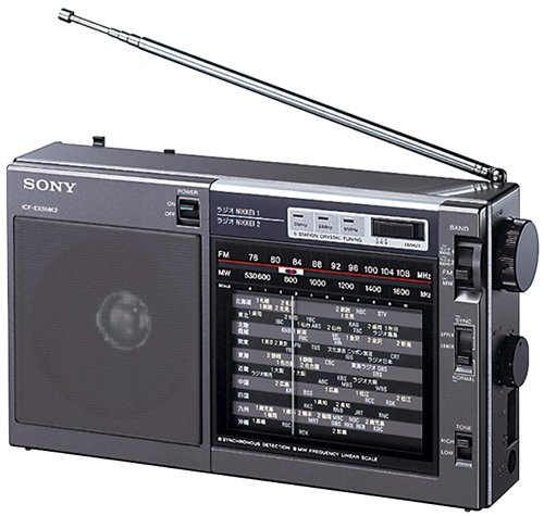 Amazon.co.jp: SONY FM/AM/ラジオNIKKEIポータブルラジオ ICF-EX5MK2
