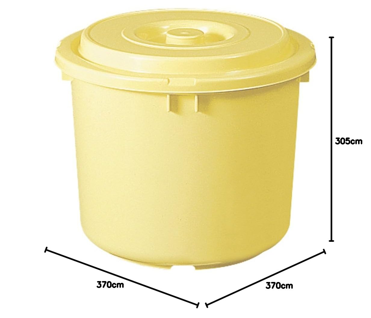 Amazon｜トンボ 漬物容器 漬物樽 20L 日本製 押し蓋フタ付き クリーム