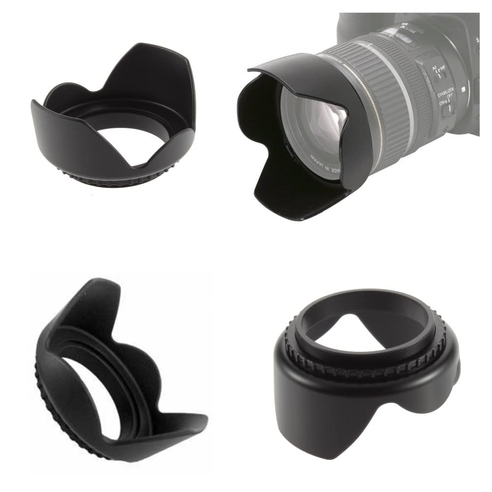Amazon | カメラ基本アクセサリーバンドル 52mmレンズフード、レンズ