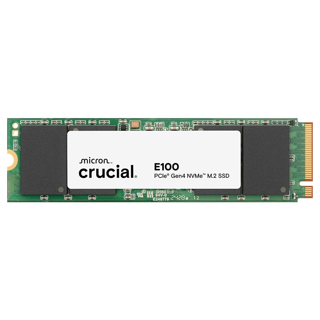 Amazon.com: Crucial E100 1TB M.2 NVMe PCIe Gen4 Internal SSD, Up