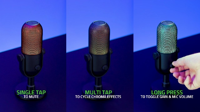 Amazon.co.jp: Razer レイザー Seiren V3 Chroma (White Edition