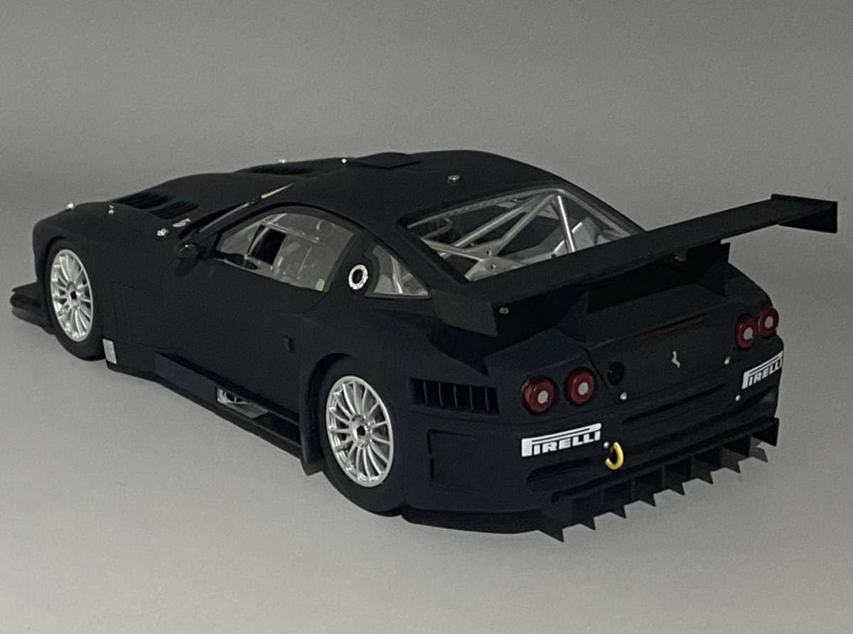 Amazon | 京商 1/18 Ferrari 575 GTC Evoluzione 2005 Matte Black