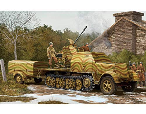 Amazon | トランペッター 1/35 ドイツ軍 8tハーフトラック Flak43/37mm