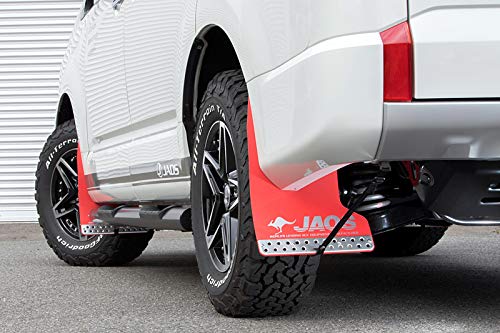 Amazon | JAOS マッドガードⅢ フロントリア1台分セット レッド デリカ