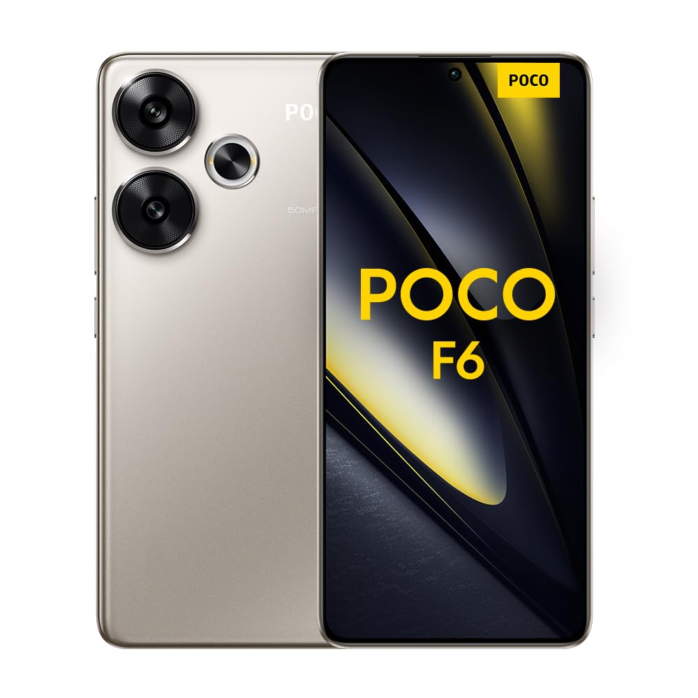 Amazon.com: XIAOMI Poco F6 5G + 4G LTE 256GB + 8GB Global Version
