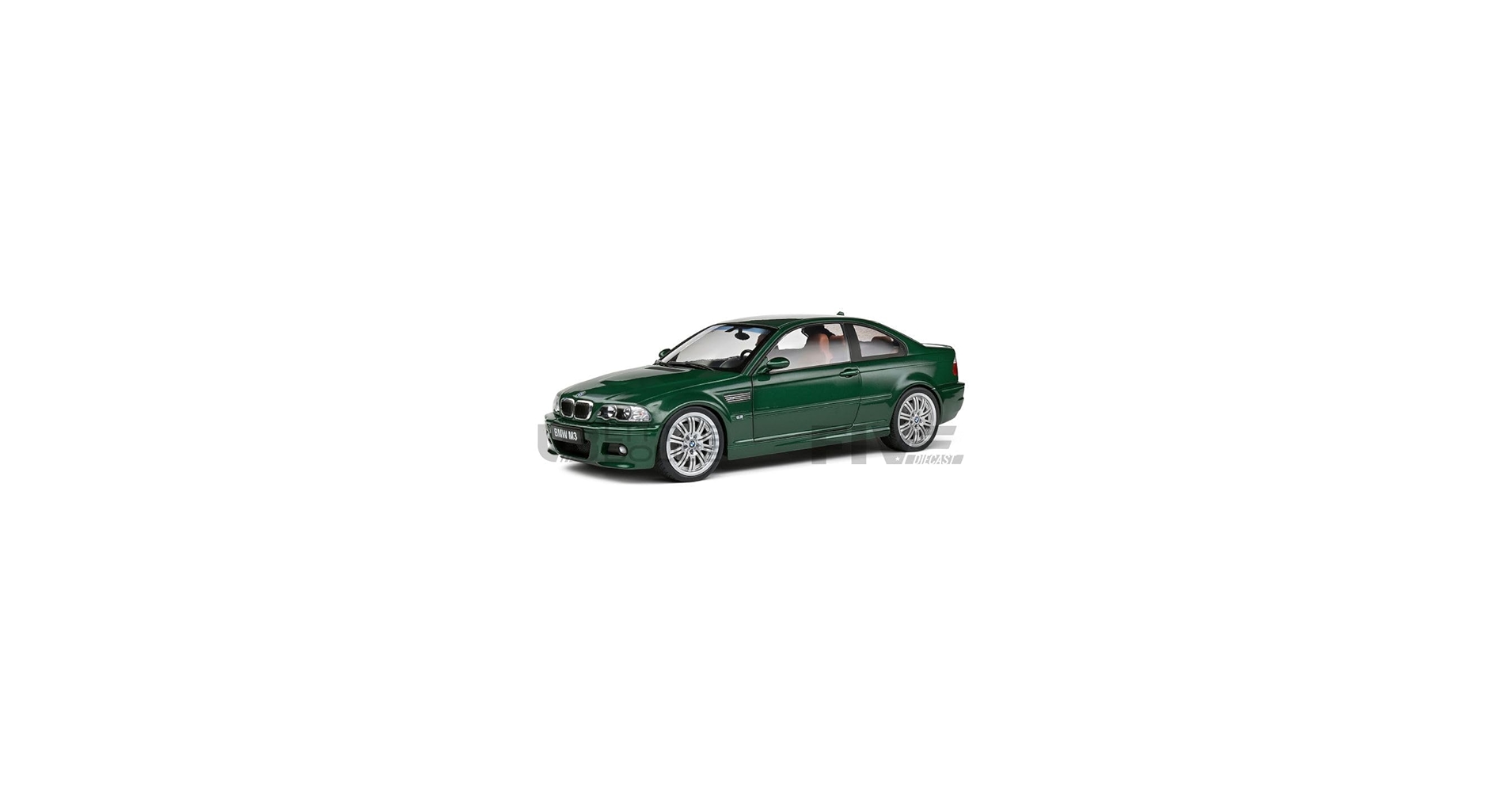 Amazon.com: SOLIDO 1:18 BMW E46 M3 Coupe Green 2000 : Toys & Games