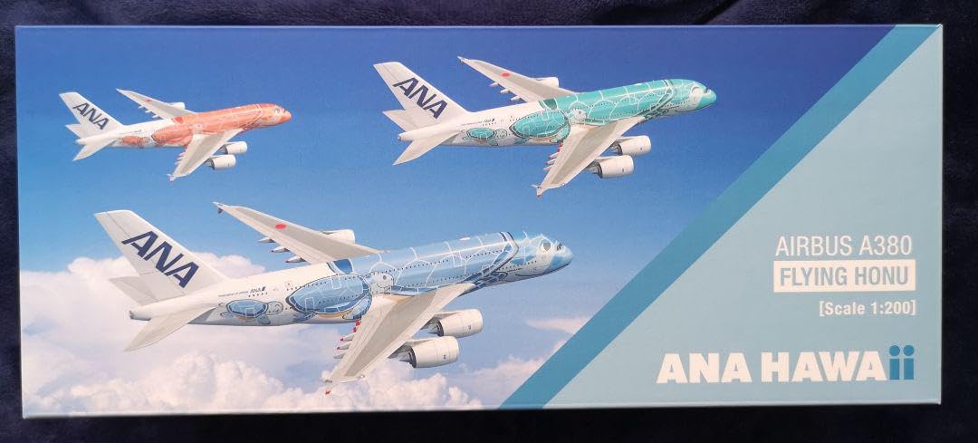 ANA エアバスA380フライングホヌ 1:200 ※タイヤ欠品 全日空商事 A380