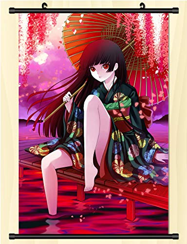 Amazon.co.jp: coskore タペストリー 地獄少女 閻魔あい えんまあい