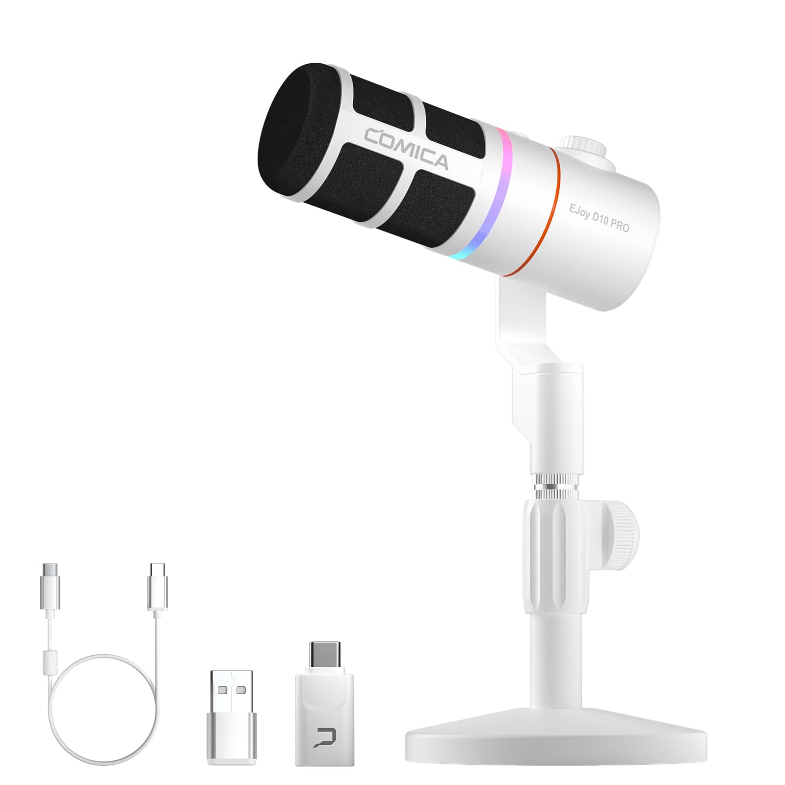 Amazon.com: EJoy D10 PRO(D) Wireless USB Gaming Microphone – RGB