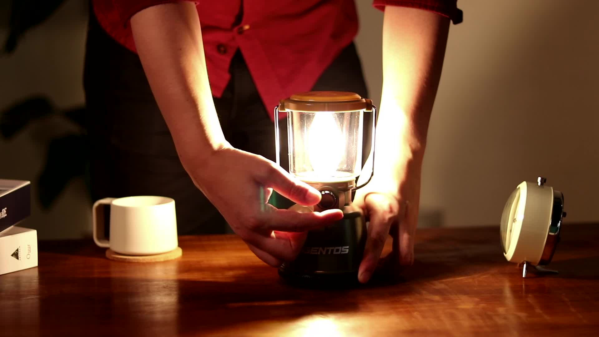 Amazon.co.jp: GENTOS(ジェントス) LED ランタン 単1電池式 400