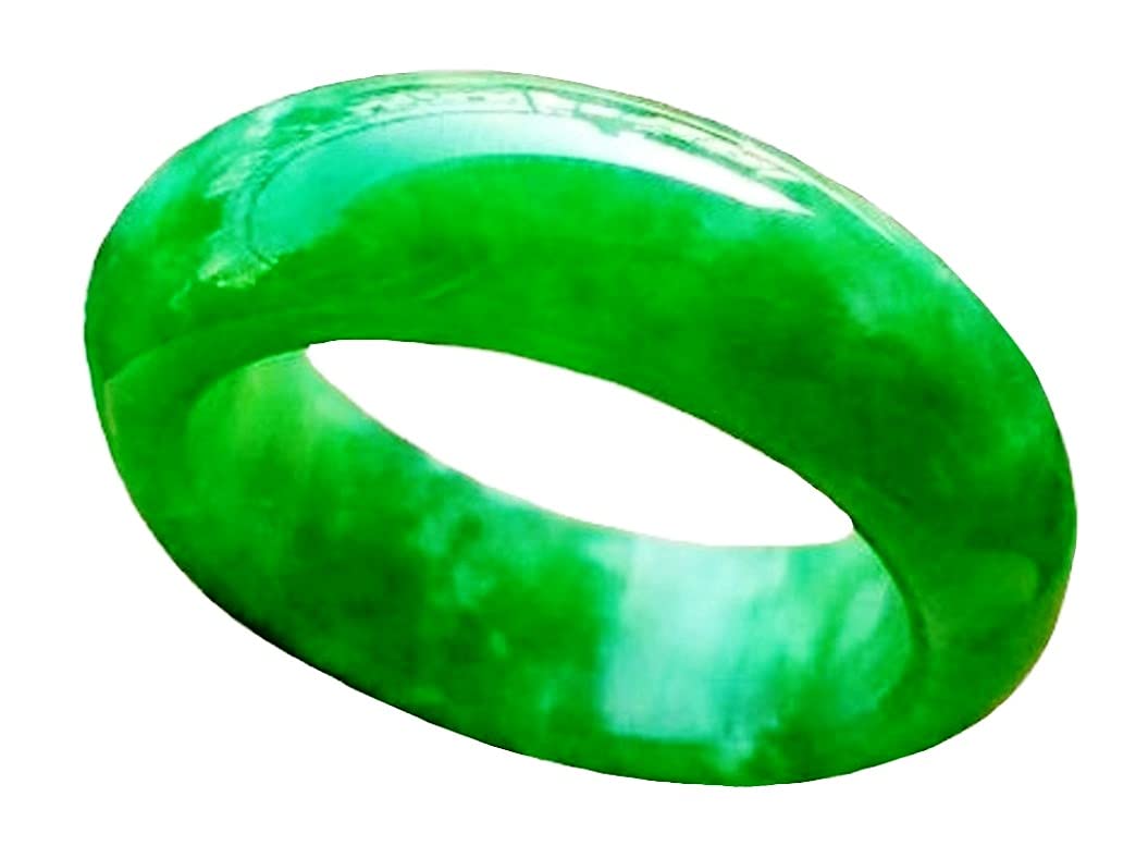 Amazon | [ゆの美] リング ミャンマー ヒスイ ネフライト くりぬき