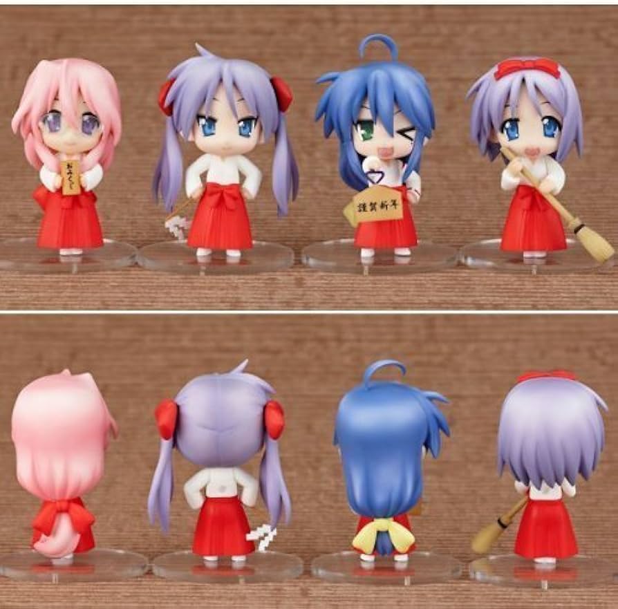 Amazon.co.jp: ねんどろいど ぷち らき☆すた お年賀セット [おもちゃ