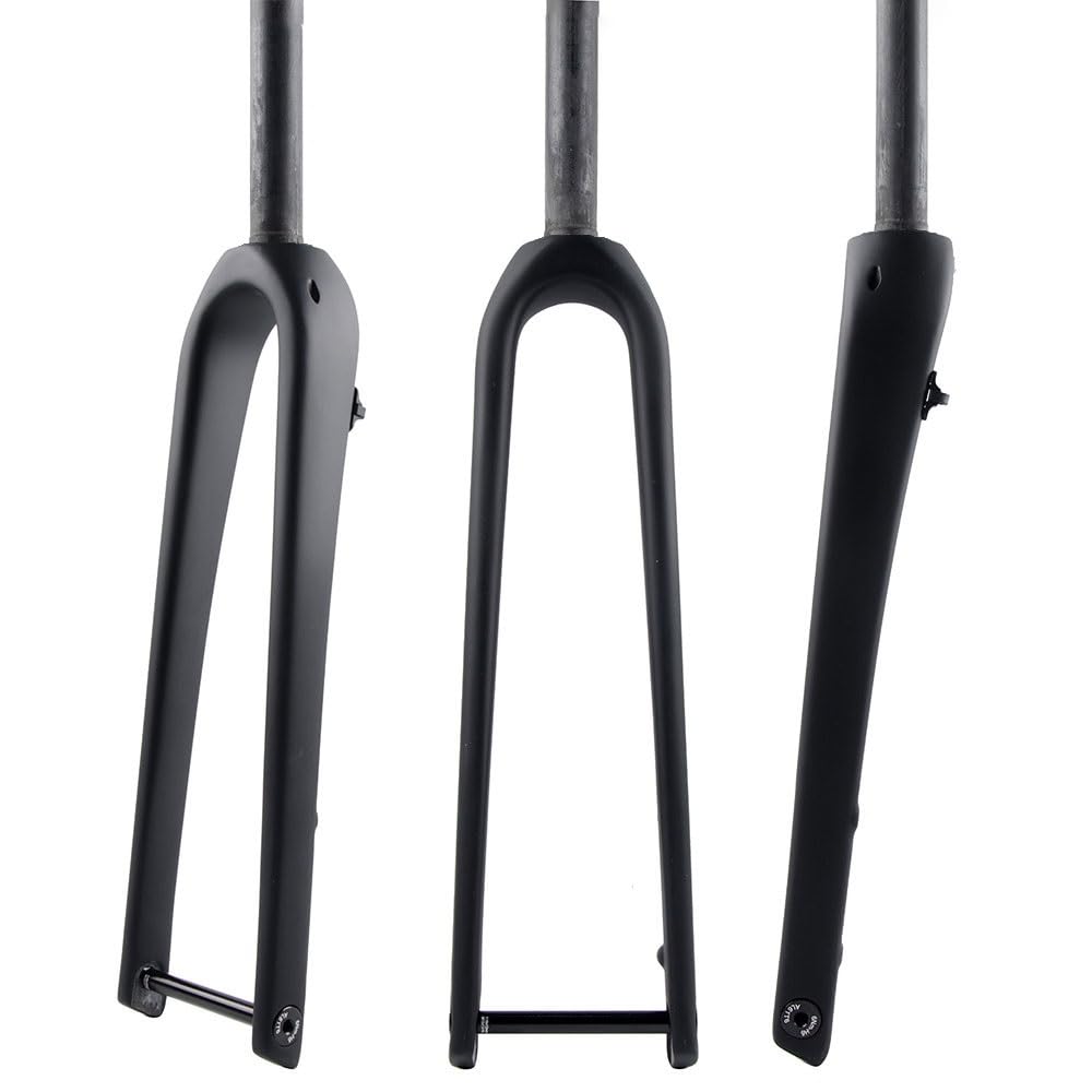 Amazon.co.jp: カーボンファイバー ロードバイク用リジッドフォーク