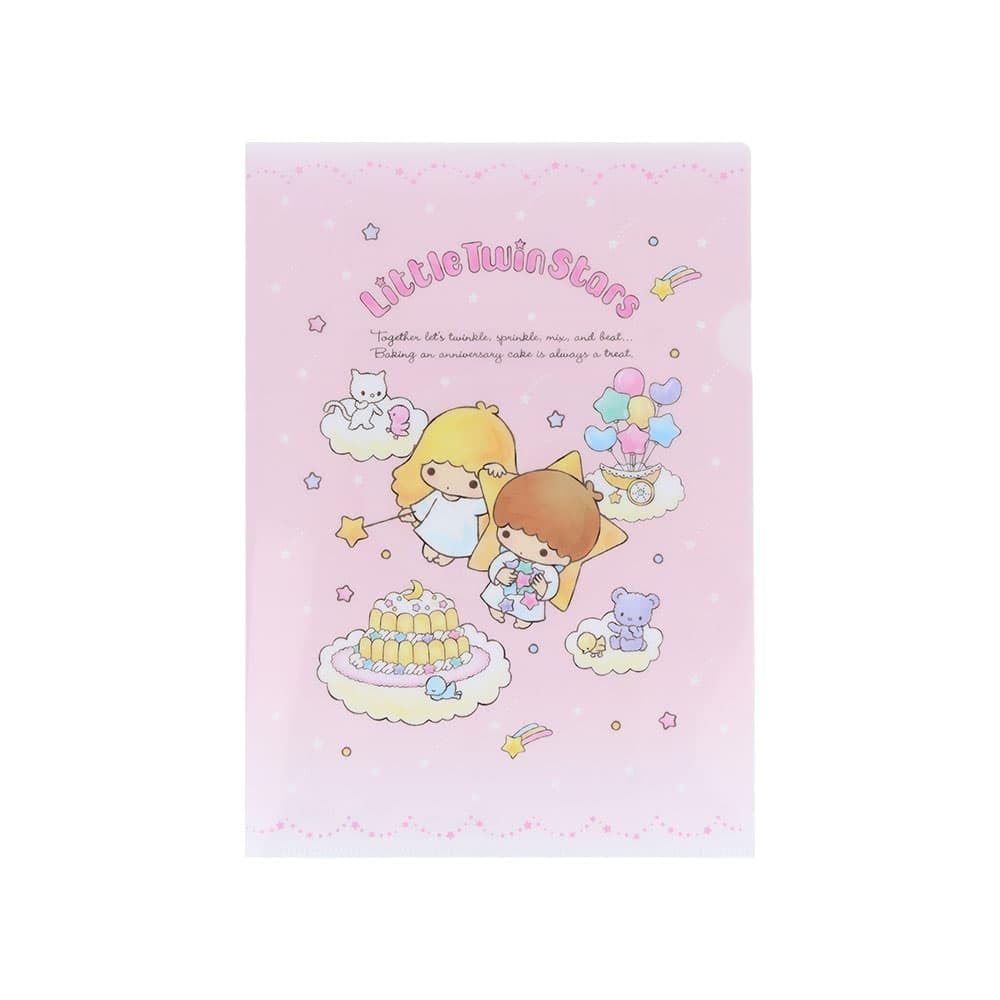 Amazon.co.jp: サンスター文具 リトルツインスターズ クリアファイルA4