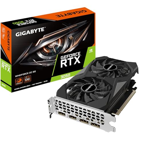 Amazon | Gigabyte GeForce RTX 3050 WINDFORCE OC 6G NVIDIA 6GB